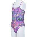 Maiô para Natação com Proteção Solar UV Oxer Tarita Tetris - Infantil - Foto 3