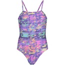 Maiô para Natação com Proteção Solar UV Oxer Tarita Tetris - Infantil - Foto 1