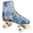 Patins 4 Rodas Retrô Oxer Jeans - Foto 2
