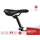 Bicicleta Caloi Max Front - Aro 24 - Freio V-Brake - 21 Marchas - Infantil - Foto 4