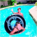 Boia Circular Inflável Bestway Pneu - Foto 2