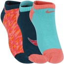 Kit de Meias Sapatilha Nike No Show com 3 Pares Feminina - Infantil - Foto 3