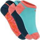 Kit de Meias Sapatilha Nike No Show com 3 Pares Feminina - Infantil - Foto 1