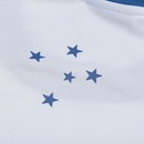 Kit de Uniforme de Futebol do Cruzeiro com Calção e Camisa Estrelas - Infantil - Foto 4