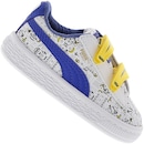 Tênis Puma Minions Basket V BB - Infantil - Foto 1