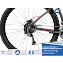 Mountain Bike Caloi Moab - Aro 29 - Câmbio e Freio Hidráulico Shimano - 27 Marchas - Foto 5