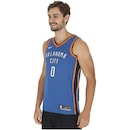 Camiseta Regata Nike NBA Oklahoma City Thunder Russel Westbrook - Masculina - Foto 3