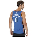 Camiseta Regata Nike NBA Oklahoma City Thunder Russel Westbrook - Masculina - Foto 4