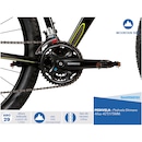 Mountain Bike Caloi Atacama - Aro 29 - Freio Hidráulico - Câmbio Shimano - 24 Marchas - Foto 2