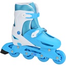 Kit Patins Spin Roller: Patins Ajustável + Capacete + 2 Joelheiras + 2 Cotoveleiras + 2 Munhequeiras - Foto 2