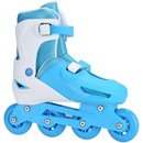 Kit Patins Spin Roller: Patins Ajustável + Capacete + 2 Joelheiras + 2 Cotoveleiras + 2 Munhequeiras - Foto 3