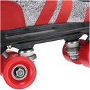 Patins 4 Rodas Retrô Oxer Glitter Silver - Quad - Adulto - Foto 4