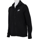 Jaqueta de Moletom com Capuz Nike Sportswear Hoodie FZ FLC - Feminina - Foto 3