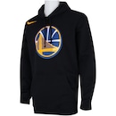 Blusão de Moletom com Capuz Nike NBA Golden State Warriors Fleece Club Logo - Masculino - Foto 3