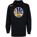 Blusão de Moletom com Capuz Nike NBA Golden State Warriors Fleece Club Logo - Masculino - Foto 1