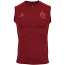 Camiseta Regata de Treino do Flamengo 2018 adidas - Masculina - Foto 1