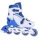 Kit Patins Spin Roller: Patins Ajustável + 2 Joelheiras + 2 Cotoveleiras - Infantil - Foto 2