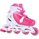 Kit Patins Spin Roller: Patins Ajustável + 2 Joelheiras + 2 Cotoveleiras - Infantil - Foto 2
