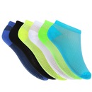 Kit de Meias Invisível Oxer Micro Fiber Kids com 6 Pares - 27 a 33 - Infantil - Foto 1