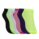 Kit de Meias Invisível Oxer Micro Fiber Kids com 6 Pares - 27 a 33 - Infantil - Foto 3