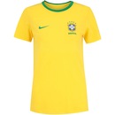 Camiseta da Seleção Brasileira 2018 Crest Nike - Feminina - Foto 1
