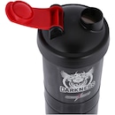 Coqueteleira Shaker Integralmédica Darkness - 400ml - 3 Doses - Foto 3