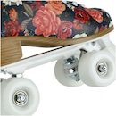 Patins 4 Rodas Retrô Farm Rio Floral Safira - Quad - Adulto - Foto 4