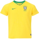 Kit de Uniforme de Futebol da Seleção Brasileira I 2018 Nike: Camisa + Calção + Meião - Juvenil - Foto 2