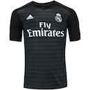 Camisa de Goleiro Real Madrid I 18/19 adidas - Masculina - Foto 1