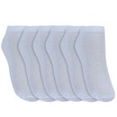 Kit de Meias Sapatilha Oxer Basic com 6 Pares - 39 a 44 - Adulto - Foto 3