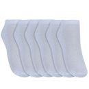 Kit de Meias Sapatilha Oxer Basic com 6 Pares - 34 a 38 - Adulto - Foto 3