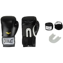 Kit de Boxe Everlast: Bandagem + Protetor Bucal + Luvas de Boxe Training - 14 OZ - Adulto - Foto 1