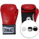 Kit de Boxe Everlast: Bandagem + Protetor Bucal + Luvas de Boxe Training - 14 OZ - Adulto - Foto 1