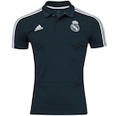 Camisa Polo Real Madrid 18/19 adidas - Masculina - Foto 1