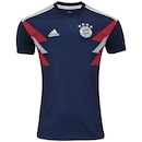 Camisa Pré-Jogo Bayern de Munique 18/19 adidas - Masculina - Foto 1
