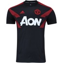 Camisa Pré-Jogo Manchester United 18/19 adidas - Masculina - Foto 1