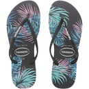 Chinelo Havaianas Slim Tropical Floral - Feminino - Foto 1