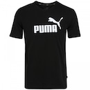 Camiseta Puma Manga Curta Essentials Logo - Masculina - Foto 1