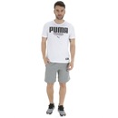 Camiseta Puma Athletics Tee - Masculina - Foto 4