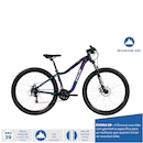 Mountain Bike Caloi Évora - Aro 29 - Freio a Disco Mecânico - Câmbio Shimano - 21 Marchas - Feminina - Foto 2