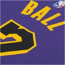 Camiseta Nike NBA Los Angeles Lakers Ball 2 - Masculina - Foto 7