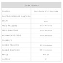 Mountain Bike South Bike Hunter GT - Aro 29 - Freio a Disco Mecânico - 21 Marchas - Foto 2