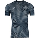 Camisa Pré-Jogo Real Madrid 18/19 adidas - Masculina - Foto 1