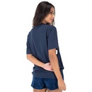 Camiseta Fila Letter Box - Feminina - Foto 3