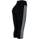 Calça Capri adidas D2M 3 Stripes Tight - Feminina - Foto 6