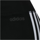Calça Capri adidas D2M 3 Stripes Tight - Feminina - Foto 7