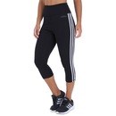 Calça Capri adidas D2M 3 Stripes Tight - Feminina - Foto 2
