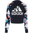 Blusão de Moletom com Capuz adidas SID Hood AOP - Feminino - Foto 5