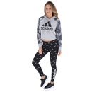 Blusão de Moletom com Capuz adidas SID Hood AOP - Feminino - Foto 4
