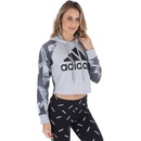 Blusão de Moletom com Capuz adidas SID Hood AOP - Feminino - Foto 2